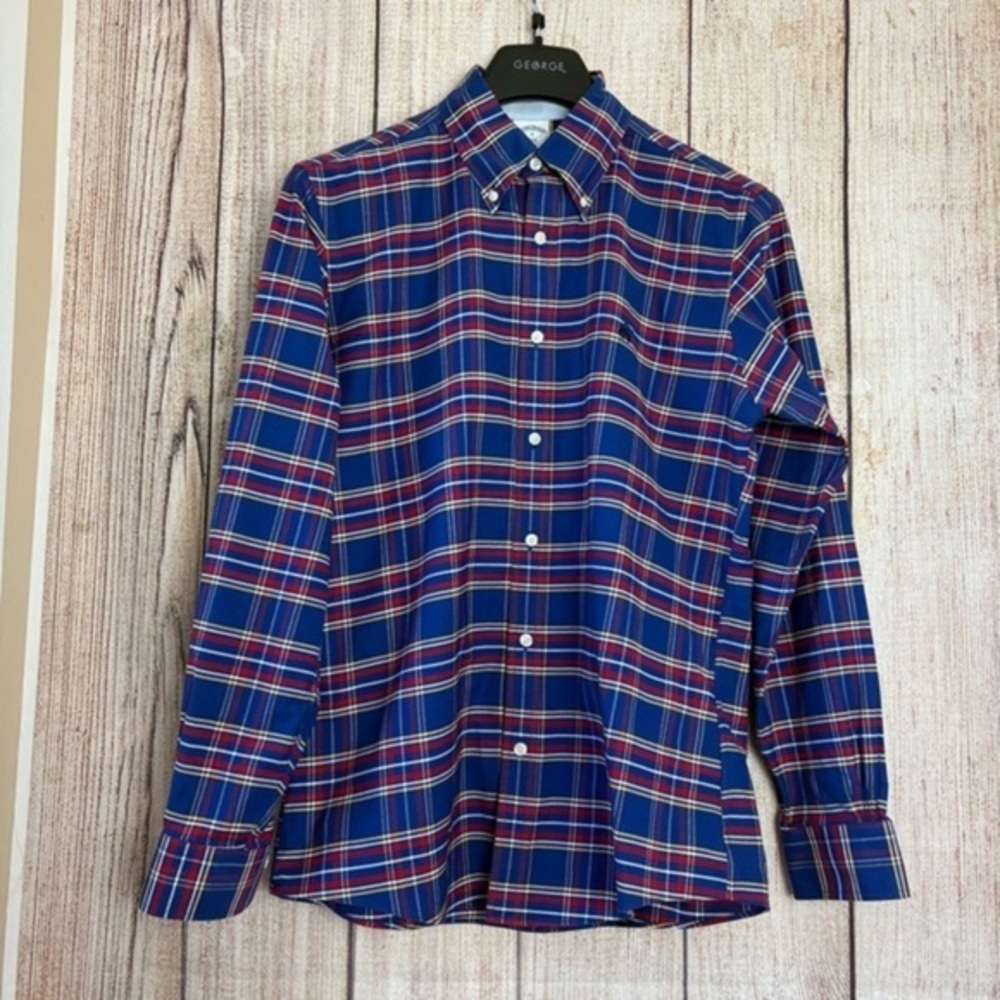 Brooks Brothers Mens Original Polo Button down Shirt Regent Fit size Medium